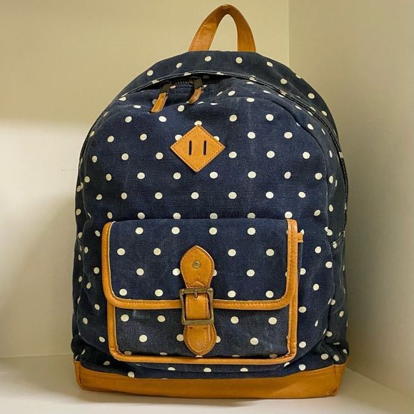Pottery Barn Accessories Pottery Barn Northfield Polka Dot Backpack